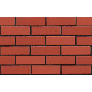 Клинкерный кирпич красный КЕМБРИДЖ, винтаж, серия Возрождение. ЛСР