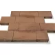 Купить Польская плитка тротуарная коричневая, 250х250х60, Umbriano, Semmelrock - фото: 1