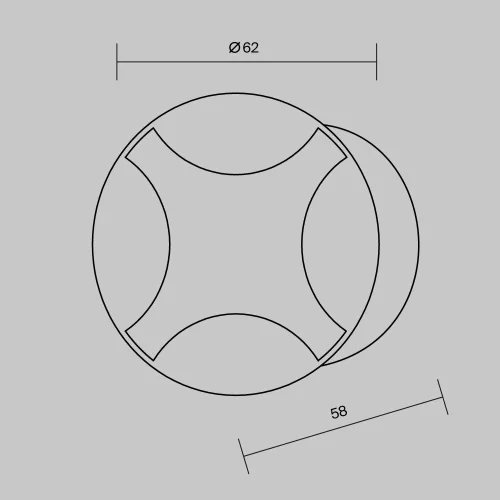 Купить Уличный встраиваемый светильник Biscotti O036-L3B3K - фото: 5