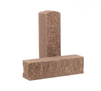Кирпич облицовочный гиперпрессованный полнотелый тычковый "Гранит" ШОКОЛАД КУЛТ5