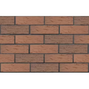 Кирпич керамический СВЕТЛО-КОРИЧНЕВЫЙ ФЛЭШ, поверхность рустик, ЛСР