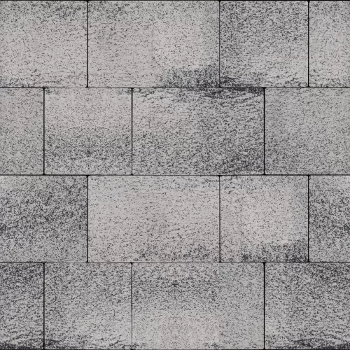 Купить Польская плитка тротуарная графитово-белая, 250х250х60, Umbriano, Semmelrock - фото: 4