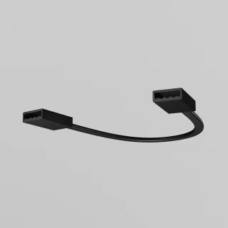 Гибкий коннектор для токоведущей ленты Exility IP черный O-TR002-SC