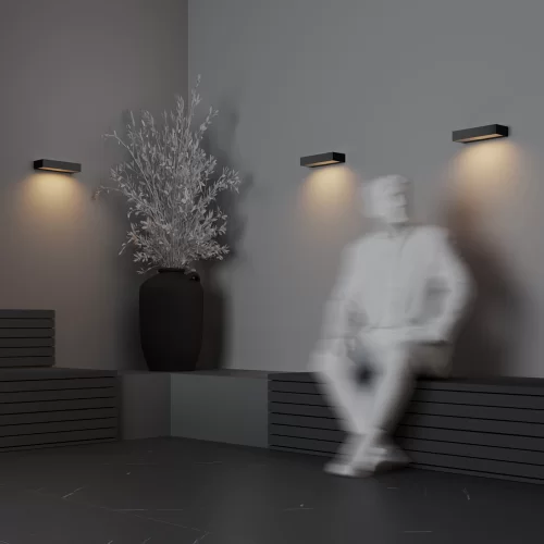 Купить Уличный настенный светильник Lot O428WL-L10GF3K - фото: 4