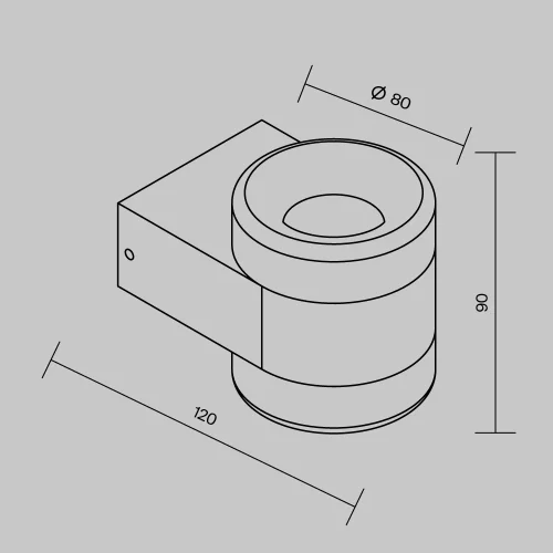 Купить Уличный настенный светильник Orbit O490WL-L6B3K - фото: 6