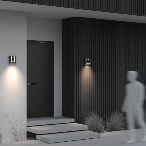 Купить Уличный настенный светильник Anri O475WL-L10GF3K - фото: 4