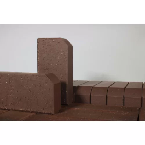 Купить МЮНХЕН красный, 200х100х50, бордюр тротуарный, ЛСР - фото: 1