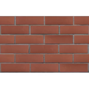 Клинкерный кирпич тёмно-красный ЭДИНБУРГ, гладкий, коллекция Классика,  ЛСР