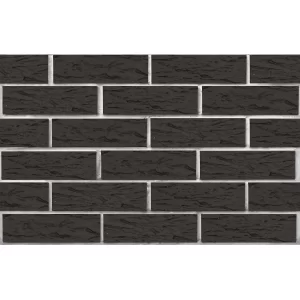 Кирпич керамический ГРАФИТОВЫЙ, поверхность рустик, ЛСР