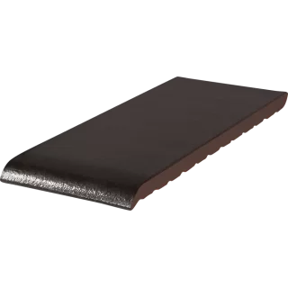 Отлив оконный клинкерный Черный оникс (017) 150х120х15, King Klinker