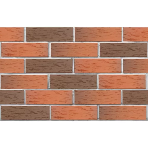 Облицовочный клинкерный кирпич красный флэш Ноттингем ЛСР