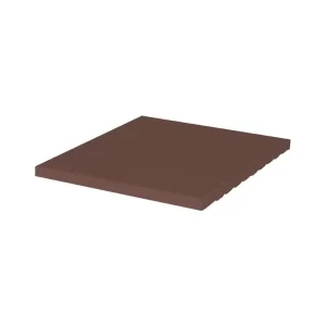 Клинкерная напольная плитка коричневая 03, 245х245х14, KingKlinker