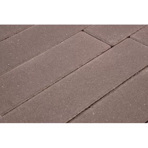 Плитка тротуарная КОРИЧНЕВАЯ на сером цементе, 40-50мм, коллекция Profi