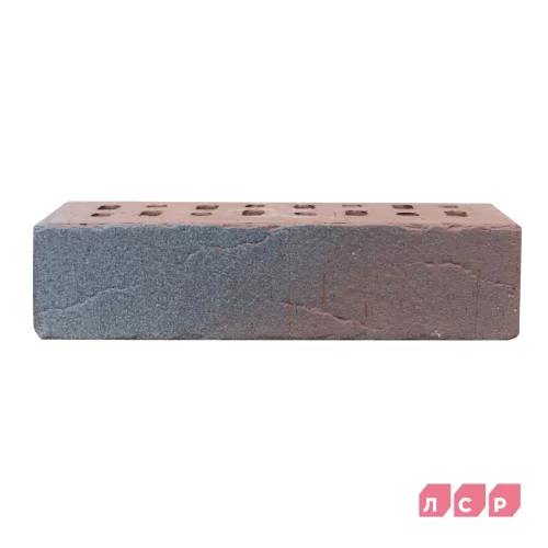 Облицовочный клинкерный кирпич Нордвейк терракотовый с серебром,  Возрождение, ЛСР