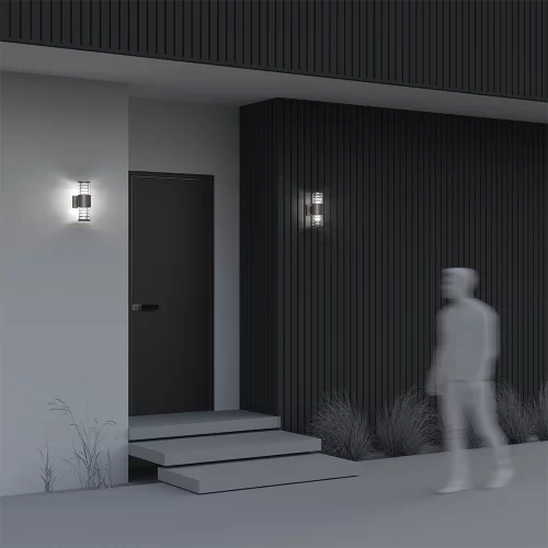 Купить Уличный настенный светильник Bronx O576WL-02GR - фото: 4