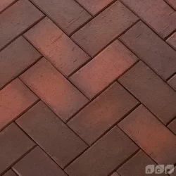 Плитка тротуарная, брусчатка клинкерная.