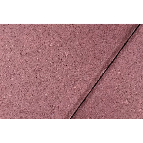 Плитка тротуарная КРАСНОГО цвета на сером цементе, 40-50мм, коллекция Profi