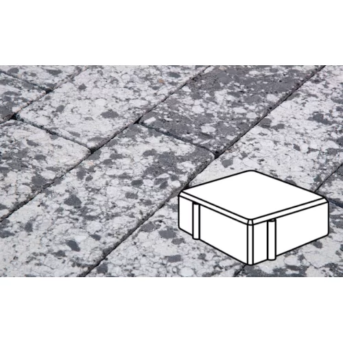 Купить Плитка тротуарная в форме - Квадрат 100х100 толщиной 60,80,100мм