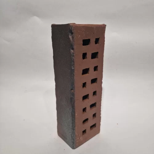 Облицовочный клинкерный кирпич Нордвейк терракотовый с серебром цена