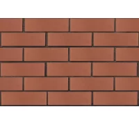 Кирпич керамический ТЁМНО-КРАСНЫЙ, поверхность гладкая, ЛСР
