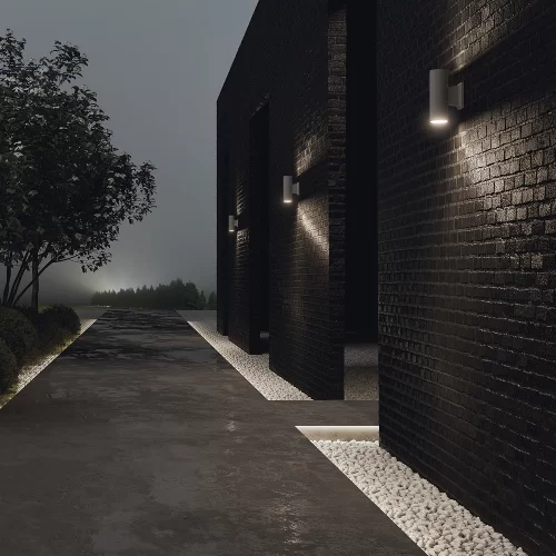 Купить Уличный настенный светильник Bowery O574WL-02GR - фото: 5