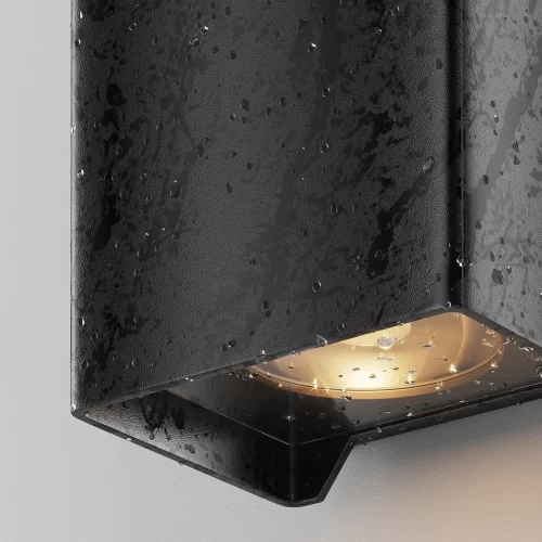 Купить Уличный настенный светильник Shell O570WL-L10B3K - фото: 3