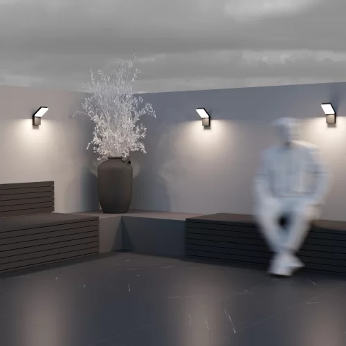 Купить Уличный настенный светильник Paso O595WL-L12B3K - фото: 4