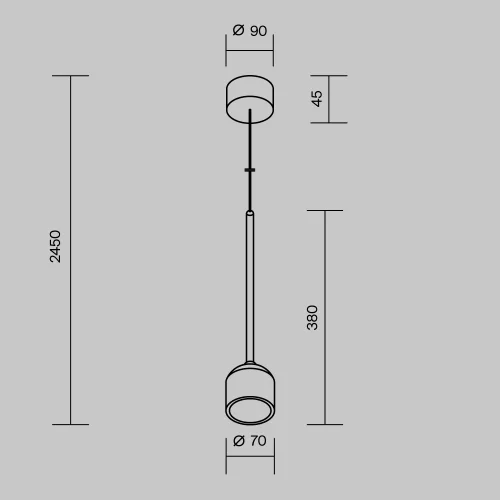Купить Уличный подвесной светильник Apex O491PL-L8W3K - фото: 7