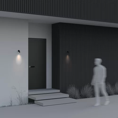 Купить Уличный настенный светильник Sleek O477WL-L2GF3K - фото: 4