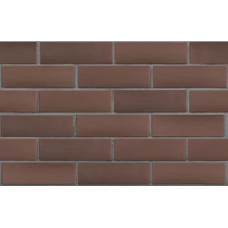 Клинкерный кирпич коричневый МЮНХЕН, гладкий, серия Классика,  ЛСР