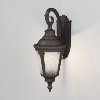 Уличный настенный светильник Goiri O029WL-01BZ