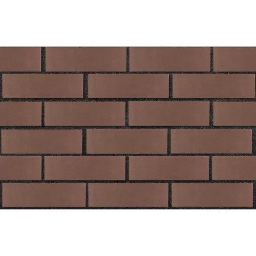 Купить Кирпич керамический ТЁМНО-КОРИЧНЕВЫЙ, поверхность гладкая, ЛСР