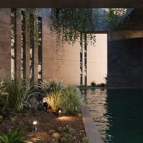 Купить Ландшафтный светильник Core O495FL-L25B3K - фото: 5