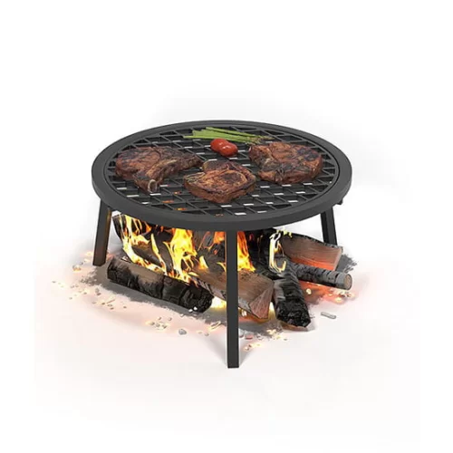 Купить Решётка гриль диаметр 450мм с подставкой, Везувий