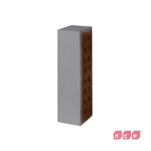 Клинкерный кирпич серый 250x85x65 Осло, винтажный, серия Обсидиан,  ЛСР