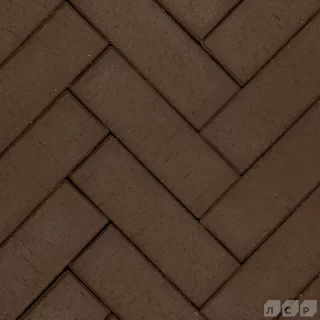 МЮНХЕН ЛОНГ коричневый, 250х80х50, клинкер тротуарный, ЛСР