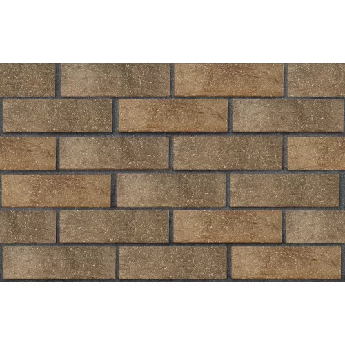 Кирпич керамический красный флэш с пепельной посыпкой ультра, поверхность рустик