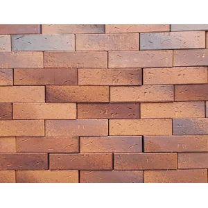 Клинкерный кирпич Гранат 5 Рустика красный эконом 250x120x65 М300, Керамейя