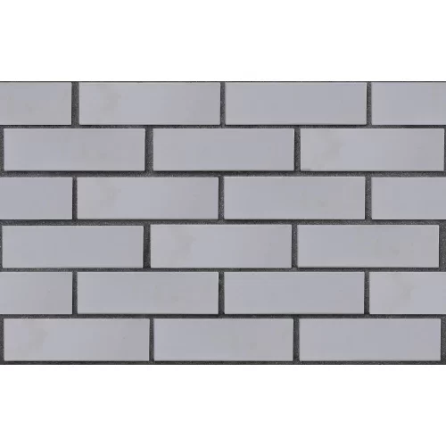 Клинкерный кирпич серый 250x85x65 Осло, гладкий, серия Обсидиан,  ЛСР