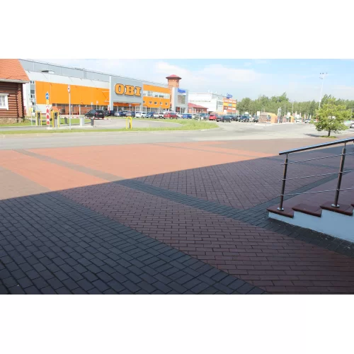 Купить ЭДИНБУРГ темно-красный, 200х100х50, клинкер тротуарный, ЛСР - фото: 6