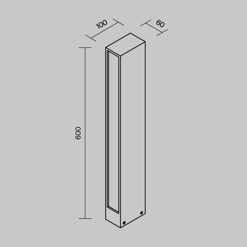 Купить Ландшафтный светильник Hof O422FL-L12GF - фото: 6