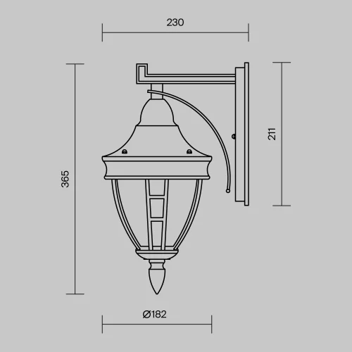 Купить Уличный настенный светильник Rivoli O027WL-01B - фото: 5