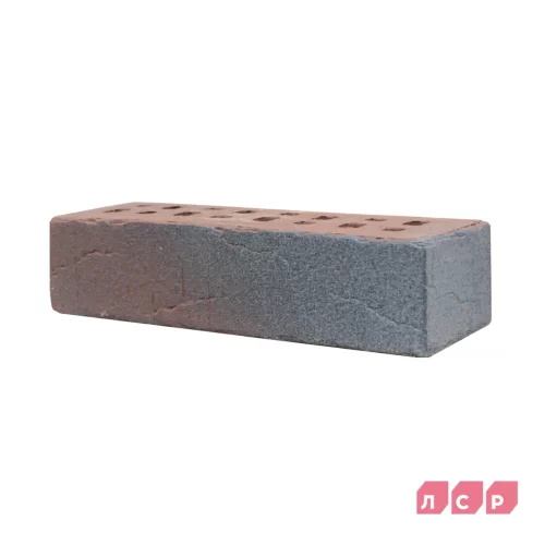 Облицовочный клинкерный кирпич Нордвейк терракотовый с серебром, серия  ЛСР