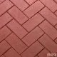 Брусчатка клинкерная тротуарная темно-красная, ЛСР, 200х100х50, ЭДИНБУРГ