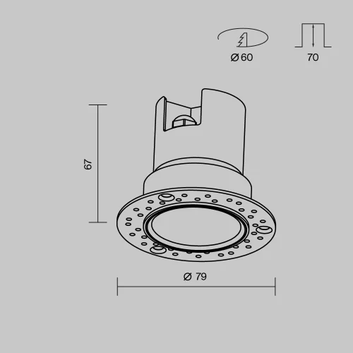 Купить Уличный потолочный светильник Grit O501DL-L5B3K - фото: 6