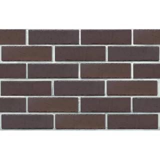Клинкерный кирпич коричневый флэш АНТВЕРПЕН, винтаж, серия Возрождение ЛСР
