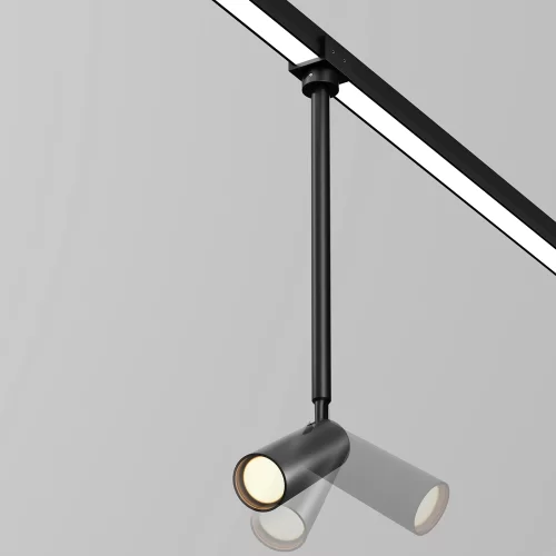 Купить Уличный трековый светильник Focus Led Elasity IP 3000К 8Вт 55° черный O-TR01-2-P-8WB3K - фото: 1