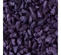 Щебень окрашенный гранитный, фиолетовый, 5-10мм (20кг) ЩОфиол