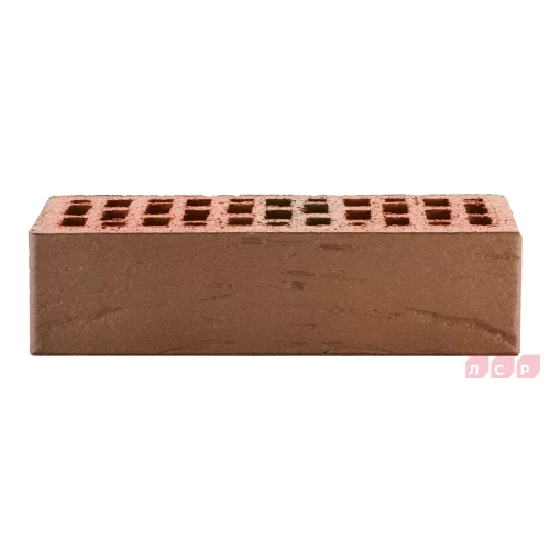 Кирпич керамический красный флэш, поверхность рустик, ЛСР Гомель