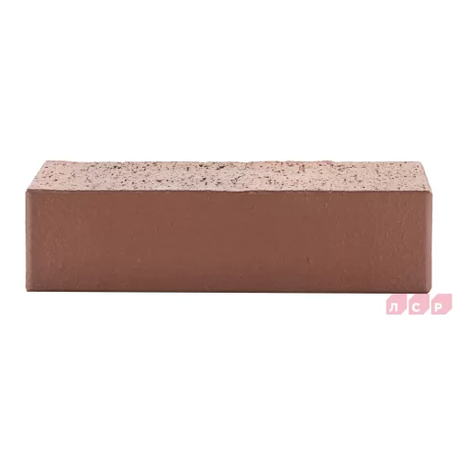 Керамический коричневый лицевой кирпич штука